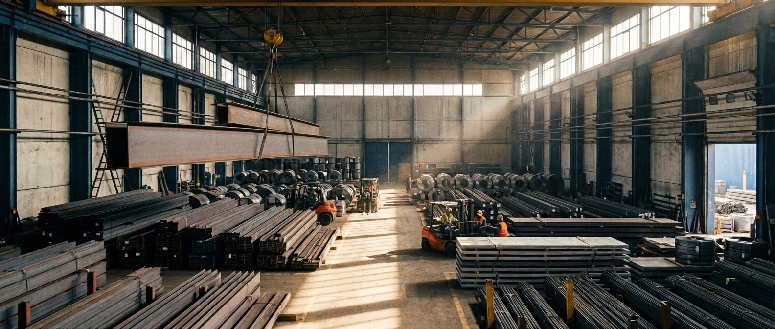 Hurtownia stali Ziko-Stal - magazyn stalowy