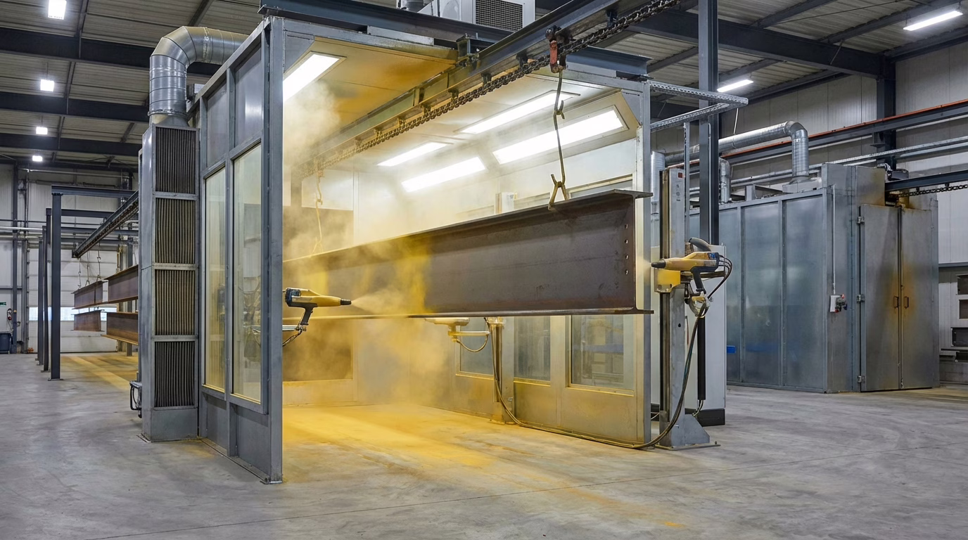 Malowanie proszkowe stali - hurtownia stali Ziko-Stal